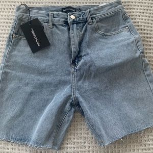 High Waisted Jean Shorts